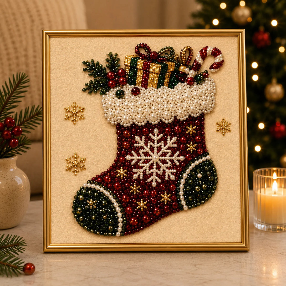 Christmas Pearl Art Kit